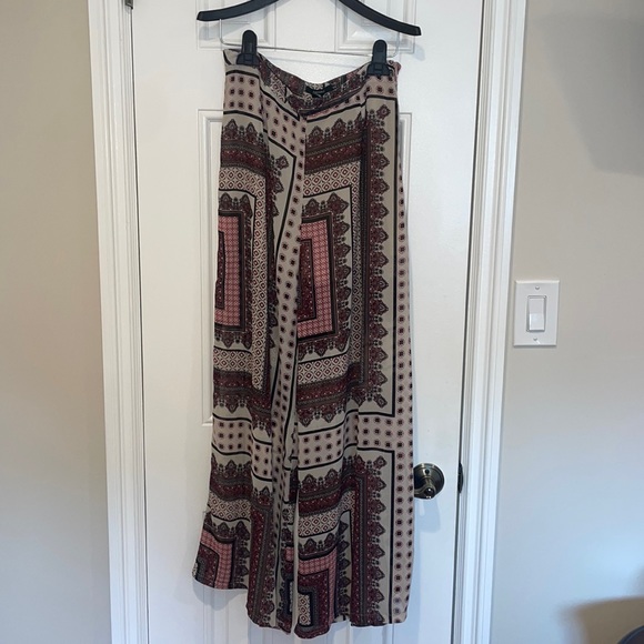 F21 Patterned Festival Pants Size M - Picture 1 of 5
